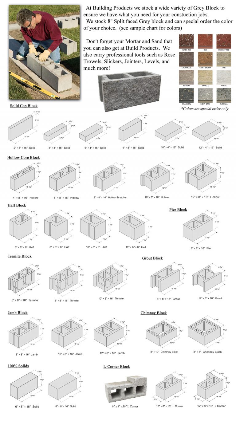 Concrete Block – Building Products Inc.